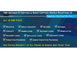 Add and remove captcha each form (2.x.x & 3.x.x, 4.x)